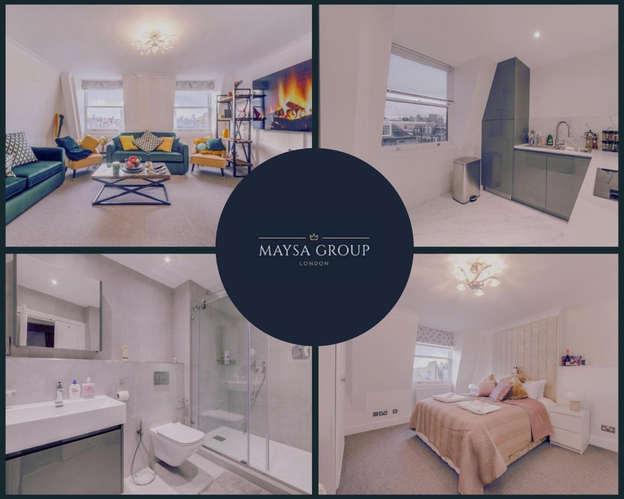 Chic 3 Bedroom 2 Bathroom Luxury Living 7hs Apartment *